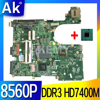 AK 684323-001 PLACA PRINCIPAL Para HP Elitebook 8560P Laptop placa-Mãe QM67 DDR3 HD7400M Placa de Vídeo