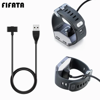 FIFATA Para Fitbit Iônica Cabo de Carregamento USB Carregador Cabo de Substituição do Cabo de alimentação Assistir Carregador Acessórios