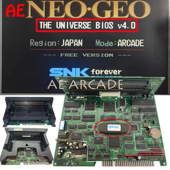Atualização para o UNIVERSO BIOS V4.0 Chip SNK NEOGEO MVS placa-Mãe MV1C/MV1B/MV1FZ/MV1A para Multi Cartucho de Neo Geo SNK Carrinho