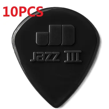 10PCS de 1,38 mm, Palhetas de Nylon de Guitarra de Jazz Escolher Acessórios para Guitarra