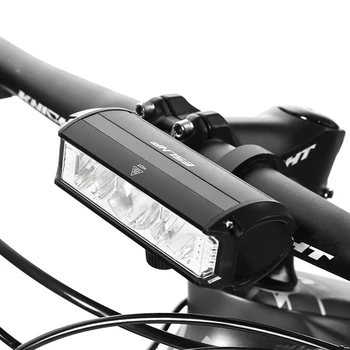 Bicicleta Farol da Liga de Alumínio de Tipo C Recarregável USB Moto Farol Lanterna de Alto Brilho Acessórios de Ciclismo