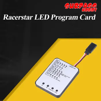 SUPERAR HOBBY Racerstar Programa LED Cartão Para 25/35/45/60/80/120A ESC Eletrônico Controlador de Velocidade do Motor Conjunto Para Carro RC