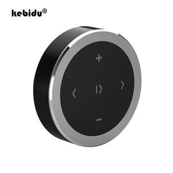 kebidu Carro Moto Volante de reprodução de Música com Controle Remoto sem Fio Bluetooth Botão de Mídia para iOS/Android