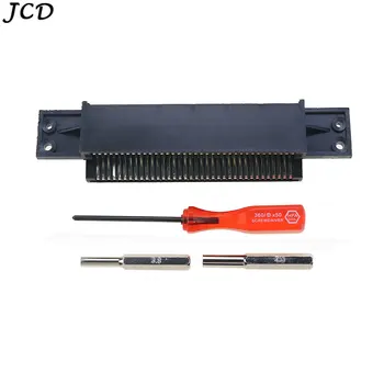 JCD Jogo de Slot de Cartucho Conector para NES 72Pin Parte de Reparo de disco Rígido E Durável Conector Bit de Segurança de Controlador de ferramentas