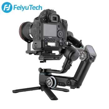 FeiyuTech Feiyu SCORP Pro Câmera DSLR Estabilizador com Tela sensível ao Toque e Controle Remoto Identificador para Sony Canon Nikon, Carga de 4,8 kg