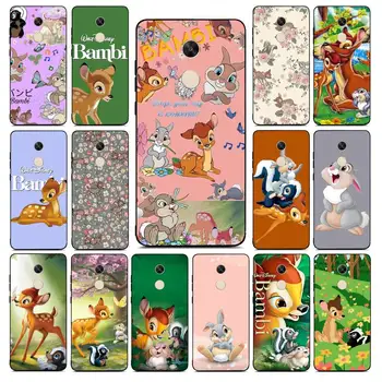 Dos desenhos animados de Disney Bambi Caso de Telefone para Redmi Nota 8 7 9 4 6 pro max T X 5A 3 10 lite pro