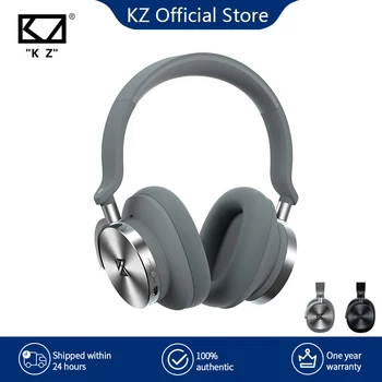KZ T10S ANC Dupla alimentação de Cancelamento de Ruído Ativo Fones de ouvido sem Fio Bluetooth Compatível 5.0 Fone de ouvido Com MICROFONE Música de Fone de ouvido