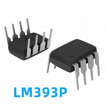1PCS Direta plug LM393P LM393 DIP-8 Novas Originais de Baixa Potência Comparador de Tensão