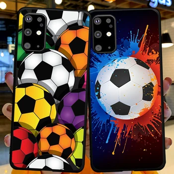 Moda, Futebol, Basquete Coque Funda para Samsung Galaxy S7 S8 S9 S10 Borda S10e S20 S21 Nota 8 9 10 20 Ultra Plus Caso de Telefone