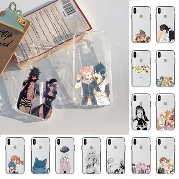 Anime de Fairy Tail Caso de Telefone para o iPhone 11 12 13 mini pro XS MAX 8 7 6 6S Plus X 5S SE DE 2020 XR caso