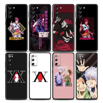 Anime X Hunter Hisoka Caso de Telefone para Samsung S7 Borda S8 S9 S10 S10E Lite S20 Plus Ultra S21FE Silicone Macio