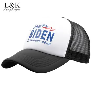 Joe Biden EUA 2020 Eleição Presidente Boné de Beisebol Homens Mulheres Trucker Hat Regulável Snapback Exterior de Malha Boné Preto Branco