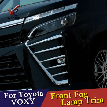 Para a Toyota Voxy 80 Série ABS Cromado Frente Foglight Guarnição de Acessórios para carros