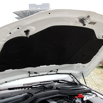 Carro Capota Som do Motor de Isolamento Térmico Almofada de Algodão com isolamento acústico Isolamento Térmico Tapete Para a BMW E60 E61 525i 528i 530i