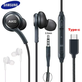 Samsung Fones de ouvido AKG IG955 Tipo-c-ouvido Com Microfone Fio de Fone de ouvido Para Samsung Galaxy S20 S21 Ultra Note10 note20 Smartphone Huawei