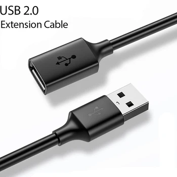KEBISS 2.0 Velocidade USB Cabo Extensão Extensor Macho Para Fêmea do Cabo de Dados Adequados para PC TV Móvel USB Cabo do Disco Rígido