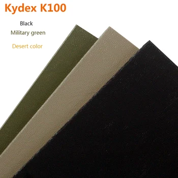 kydex K100 folha de 1,5/2,0 mm de espessura Preto Militares Deserto verde cor