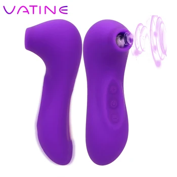 VATINE Clítoris Otário Vibrador Boquete Língua Vibrando Mamilo Chupando Sexo Oral, Lambendo o Clitóris ou da Vagina Estimulador