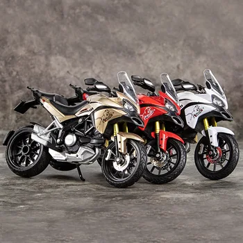 1:12 Ducati MTS Enduro de Motos de Corrida de Simulação de Liga de Motocicleta Modelo de Amortecedores Coleção de carros de Brinquedo Criança Presente