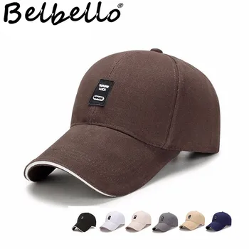 Belbello a Primavera e o Outono novo estilo de boné de beisebol elegante e concisa chapéu de sol ao ar livre algodão pato língua pac