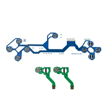 Substituição de Botões da faixa de opções da Placa de Circuito Para PS5 Controlador de Joystick Filme Condutivo Teclado cabo do Cabo flexível