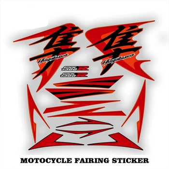 Carenagem Adesivo Para Suzuki GSXR1300 Hayabusa 2008-2013 Decorativa da Motocicleta Reflexiva Decalque de Modificação da Aparência do Filme