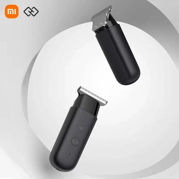 Xiaomi Huanxin Aparador de Pêlos Mini Clipper Ferramenta Profissional para Homens IPX7 Impermeável Barba sem corda Elétrica para Corte Fácil