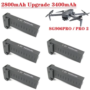 Bateria Original para SG906 Pro 2 Pro2 X7 Pro Drone 7.4 V 2800MAH / 7.6 V 3400MAH bateria de Lipo, acessórios SG906Pro Drones Bateria