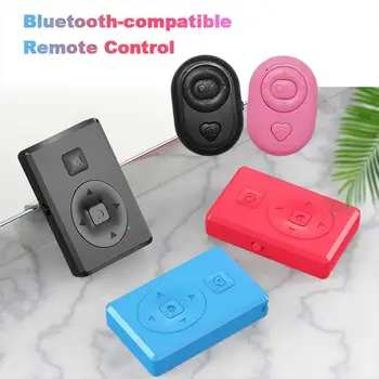 Bluetooth sem fio-Controle Remoto compatível do Telefone Móvel Para Tiktok Curto Vídeo Selfie Foto de Mídia de Música Mudar Para Smartphone