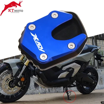 CNC Suporte de apoio de Pé do Lado Extensão do Suporte Almofada Placa de Suporte Para HONDA X ADV X-ADV XADV 750 2021-2022 acessórios da Motocicleta