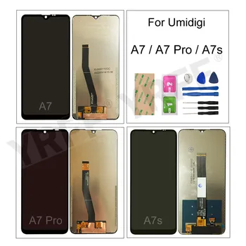 Para Umidigi A7 Pro/A7S Display LCD+Touch Screen Digitalizador Assembly Para Umidigi A7s Telas de LCD de Substituição de Partes+Ferramentas