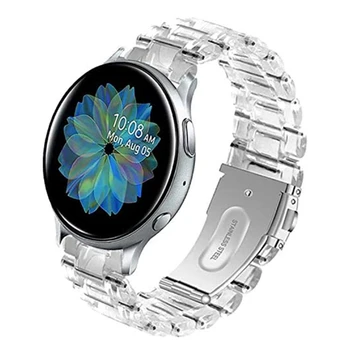 Pulseira para Samsung Galaxy Watch4 44mm 40mm Banda 20mm 22mm Bracelete para o Galaxy Watch4 Clássico 46mm 42mm/Galaxy Watch3 Correia