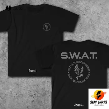 Novo Swat Lapd Série De Tv, S. W. A. T. T-Shirt Inspirada Em Los Angeles Dep Tee
