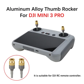 DJI MINI PRO 3 Drone Liga de Alumínio Polegar Rocker Extensível Alongar Joystick DJI Controlador Remoto RC Acessórios