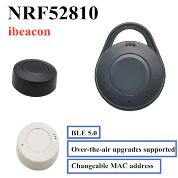 nRF52810 de posicionamento interno BLE5.0 Bluetooth low energy módulo iBeacon ar atualizar a bordo de antena