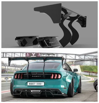 Alta Qualidade Real De Fibra De Carbono Spoiler Para Ford Mustang 2015 2016 2017 Robô Spoilers