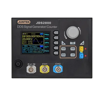 JUNTEK JDS2800 60MHZ Digital Dual-channel DDS Síntese Digital de Função Arbitrária Gerador de forma de Onda