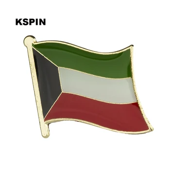 Kuwait Bandeira Emblema Da Bandeira Laple Emblemas De Pino Broche Bandeira