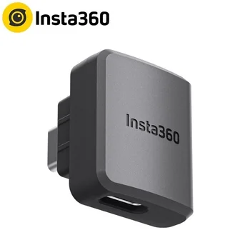 Insta360 UMA RS Mic Adaptador Para Áudio mais Nítido Vlog de Vídeo Para Insta 360 Acessórios Originais