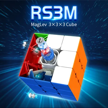[Picube] mais Recentes MoYu RS3M maglev Cubo Mágico 3x3x3 MF3RS3 M 3x3 Cubo Mágico RS3M Velocidade de Quebra-cabeça MF3RS3 de Brinquedos Educativos, Brinquedos de Quebra-cabeça