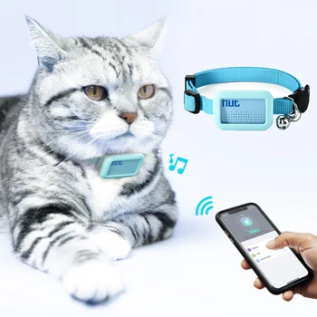 Smart Colar de Cão de animal de Estimação o Localizador de Gps Bluetooth Coleira de Cachorro Pequenos Animais Gato Inteligente Perseguidor ao ar Livre, Andando Cão Anti-perda de Suprimentos