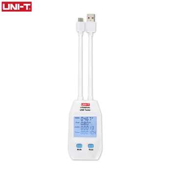 UNIDADE USB Tester UT658 Digital Voltímetro Amperímetro Tensão-Corrente Amperemeter Capacidade Medidor de Médico Para o Telemóvel Tablet de Energia