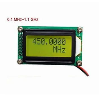 Incrementos de 1MHz-1.2 GHz de Frequência RF Contador Verificador PLJ-0802-E Digital Tela LCD Medidor DC 9-12V Para o radioamadorismo