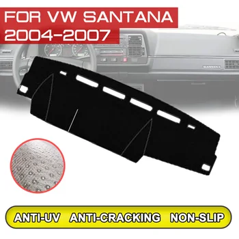 a Volkswagen Santana 2004 2005 2006 2007 do Painel do Carro Tapete Anti-suja antiderrapante Traço Tampa Tapete de Proteção UV Sombra