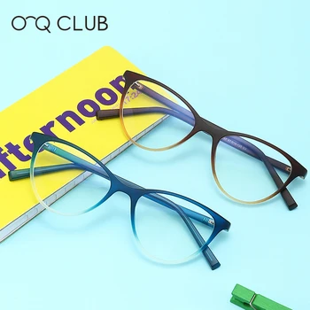 O-Q CLUBE para Crianças Óculos Novo Anti Luz Azul TR90 de Crianças Óculos de Miopia de Prescrição de Moda de Olhos de Gato de Óculos com Armações de K540
