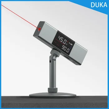 Youpin Duka Atuman Laser Medidor de Ângulo de Fundição Instrumento de Medida Ferramenta Transferidor Inclinômetro Digital de duas faces Tela HD