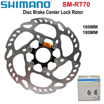 SHIMANO SLX RT70 CENTRO de BLOQUEIO de Disco de Freio Rotor de GELO TECNOLOGIAS de 160mm 180mm para 105 R7000 R7020 R8020 R8070 de Bicicleta de Estrada de Bicicletas