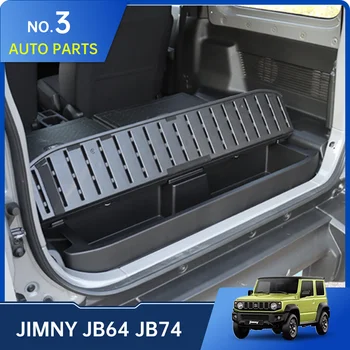 Tronco Caixa estojo de armazenamento de compartimento Para Suzuki Jimny JB64 Serra JB74W 2019 2022 Tronco de ferramentas Internas Acessórios