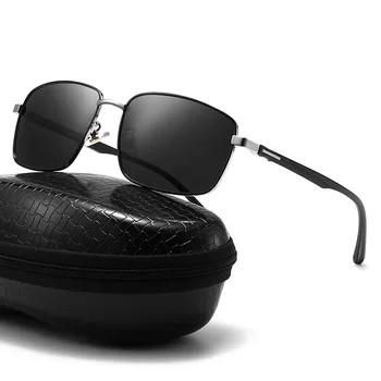 2022 dos Homens de Moda Óculos Polarizados Condução de Óculos de Sol as Mulheres de Luxo da Marca do Designer Masculino Vintage Preto Piloto de Óculos de sol UV400