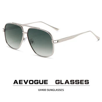 AEVOGUE Óculos de Acessórios de Moda Tons Óculos de sol das Mulheres ao ar livre Piloto UV Óculos de sol Para Homens Óculos Óculos AE1269